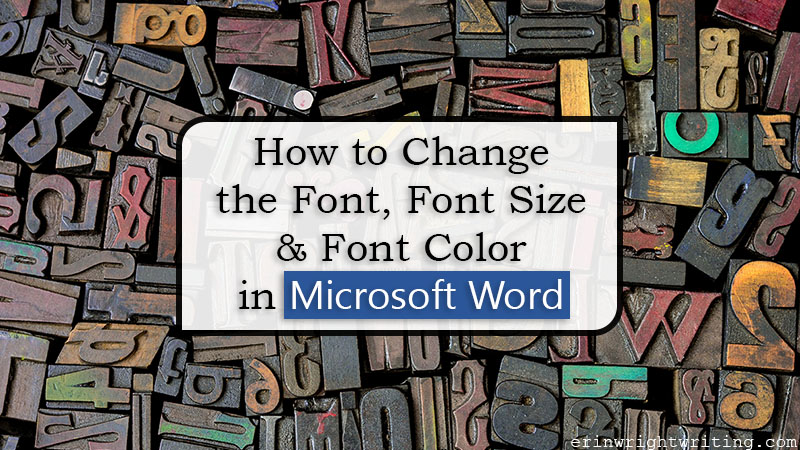 change font size shortcut word for mac